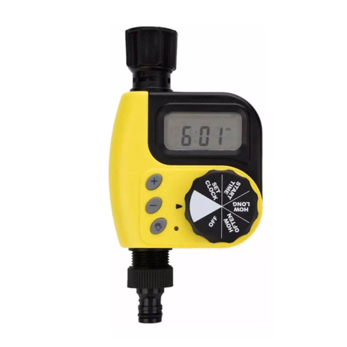 GENERICO - Programador para Riego Canilla con Timer Digital Amarillo