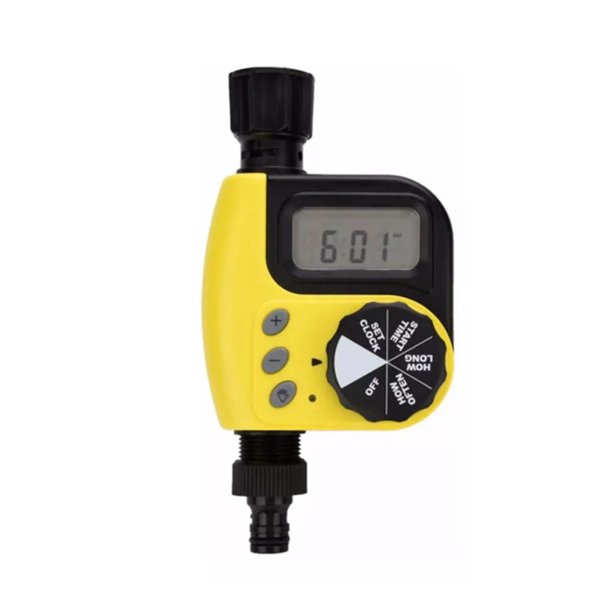 GENERICO - Programador para Riego Canilla con Timer Digital Amarillo