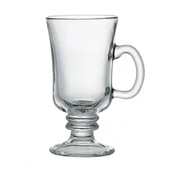 KRYOS - Set 6 Tazas Bill Vidrio 240 Cc - Turquesa
