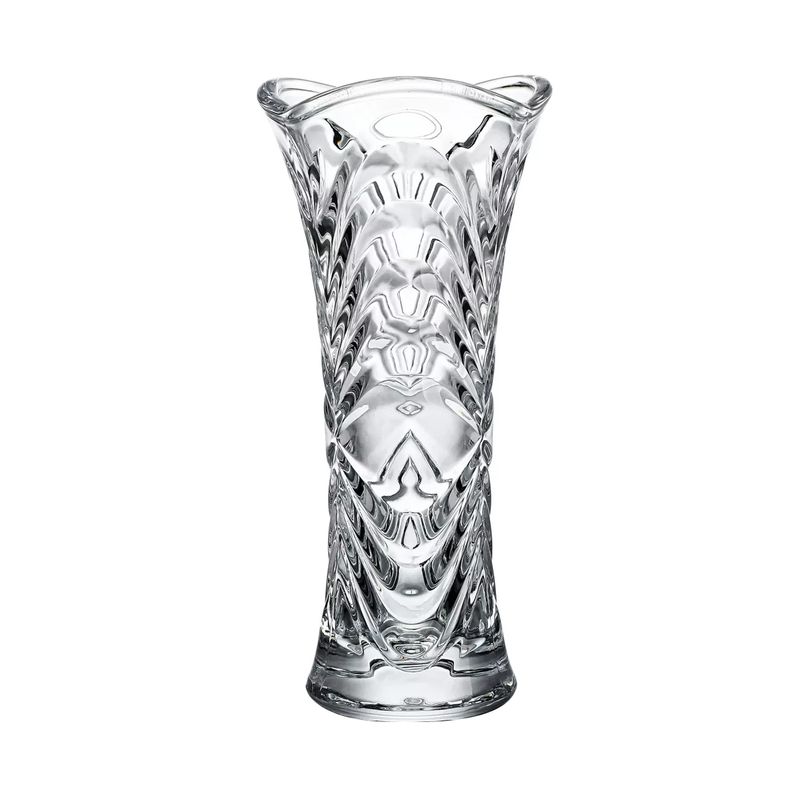 KRYOS - Florero Vidrio Redondo 18 Cm - Turquesa