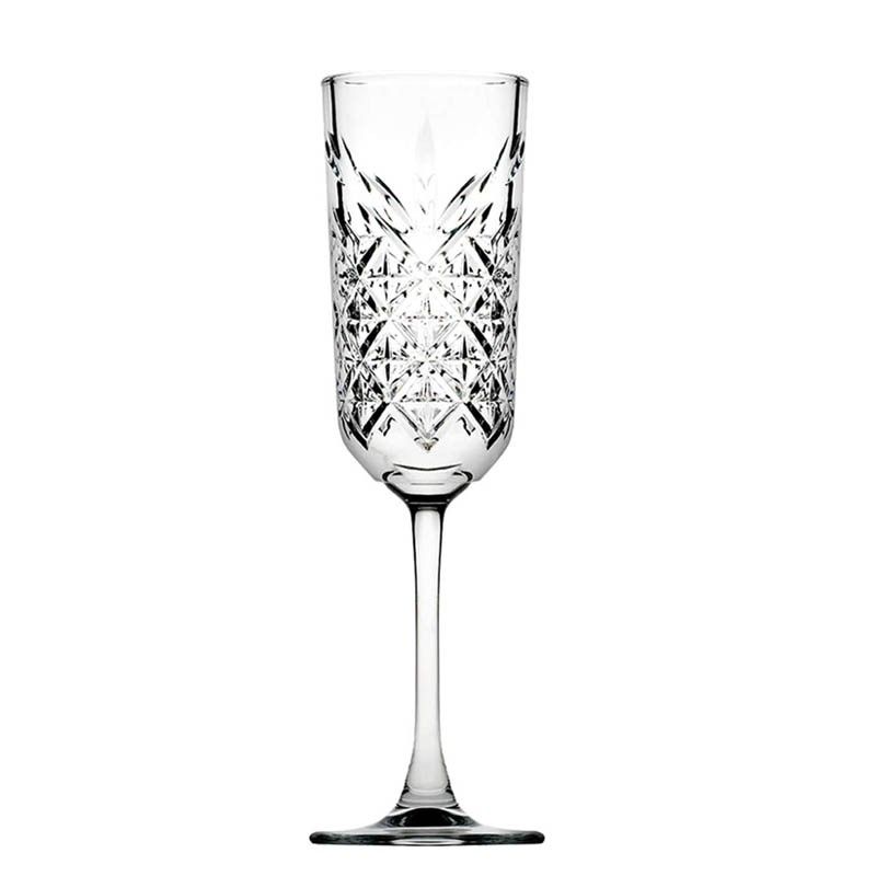 PASABAHCE - Set 4 Copa Champagne Linea Timeless - Turquesa
