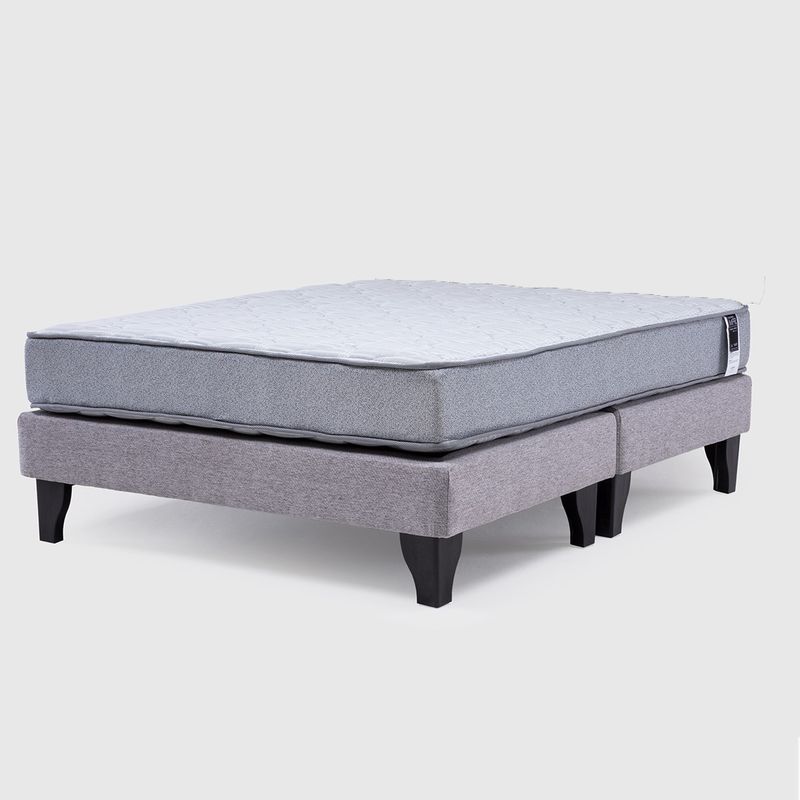 MUEBLES MPR - Cama Europea BD Feel 2 Plaza Tela