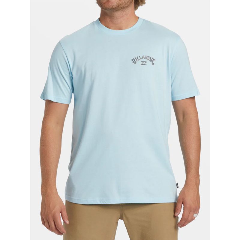 BILLABONG - Polera Hombre Arch Fill Celeste BILLABONG