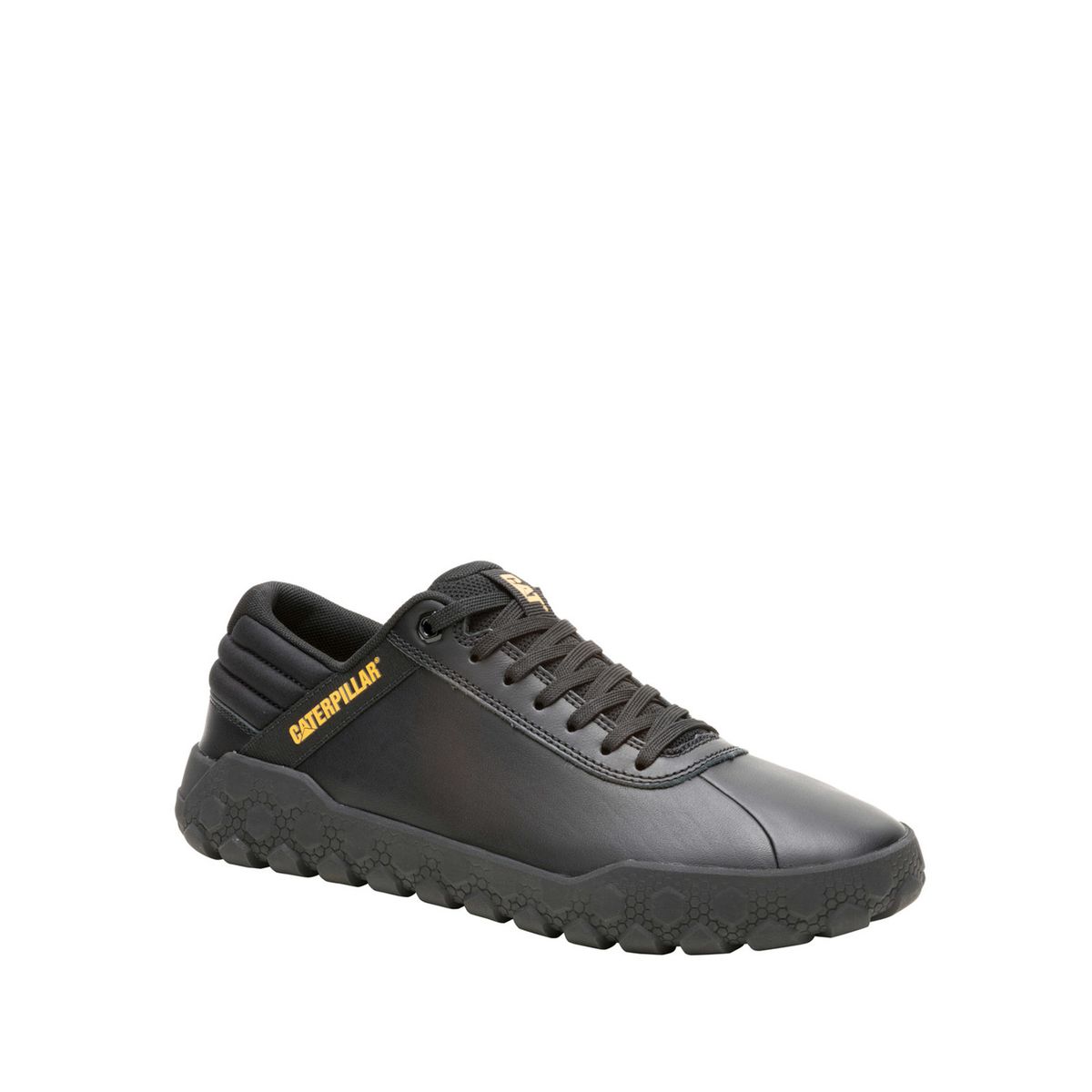 CAT - Zapatilla Cuero Hombre Hex Plus Negro CAT