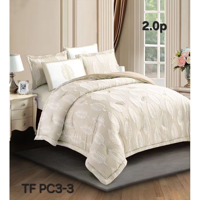 GENERICO - Cubrecama Tipo algodon liviano Quilt de Verano 2 plazas