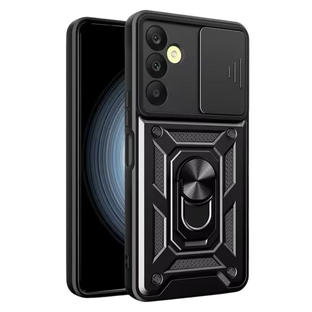 GENERICO - Carcasa Armor Con Anillo Para Samsung S25 Plus