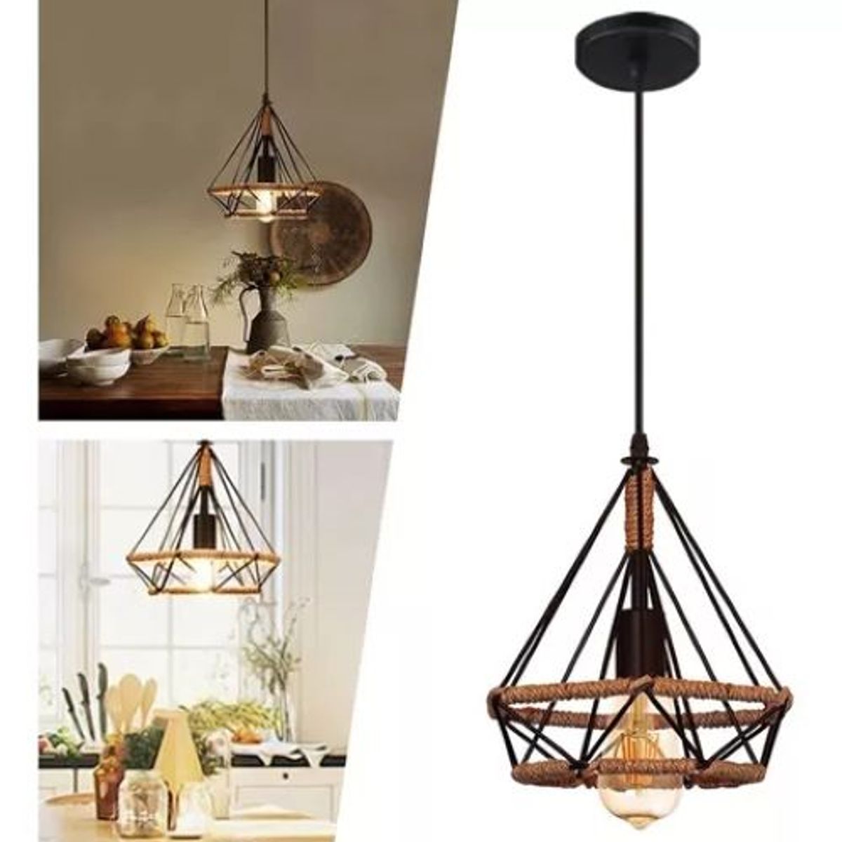 GENERICO - Lámparas Colgante Vintage