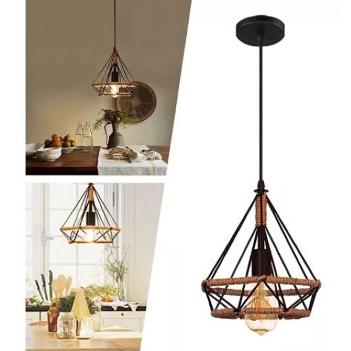 GENERICO - Lámparas Colgante Vintage