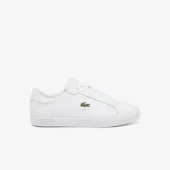 LACOSTE - Zapatilla Urbana Hombre Cuero Powercourt Blanco
