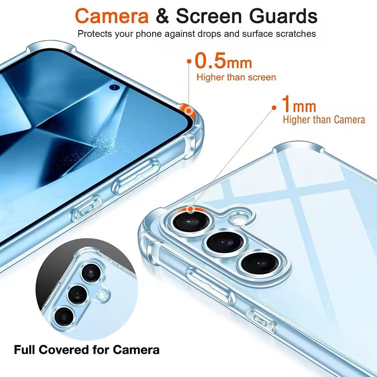 GENERICO - Funda Para Samsung S25 Normal + Protector Lentes