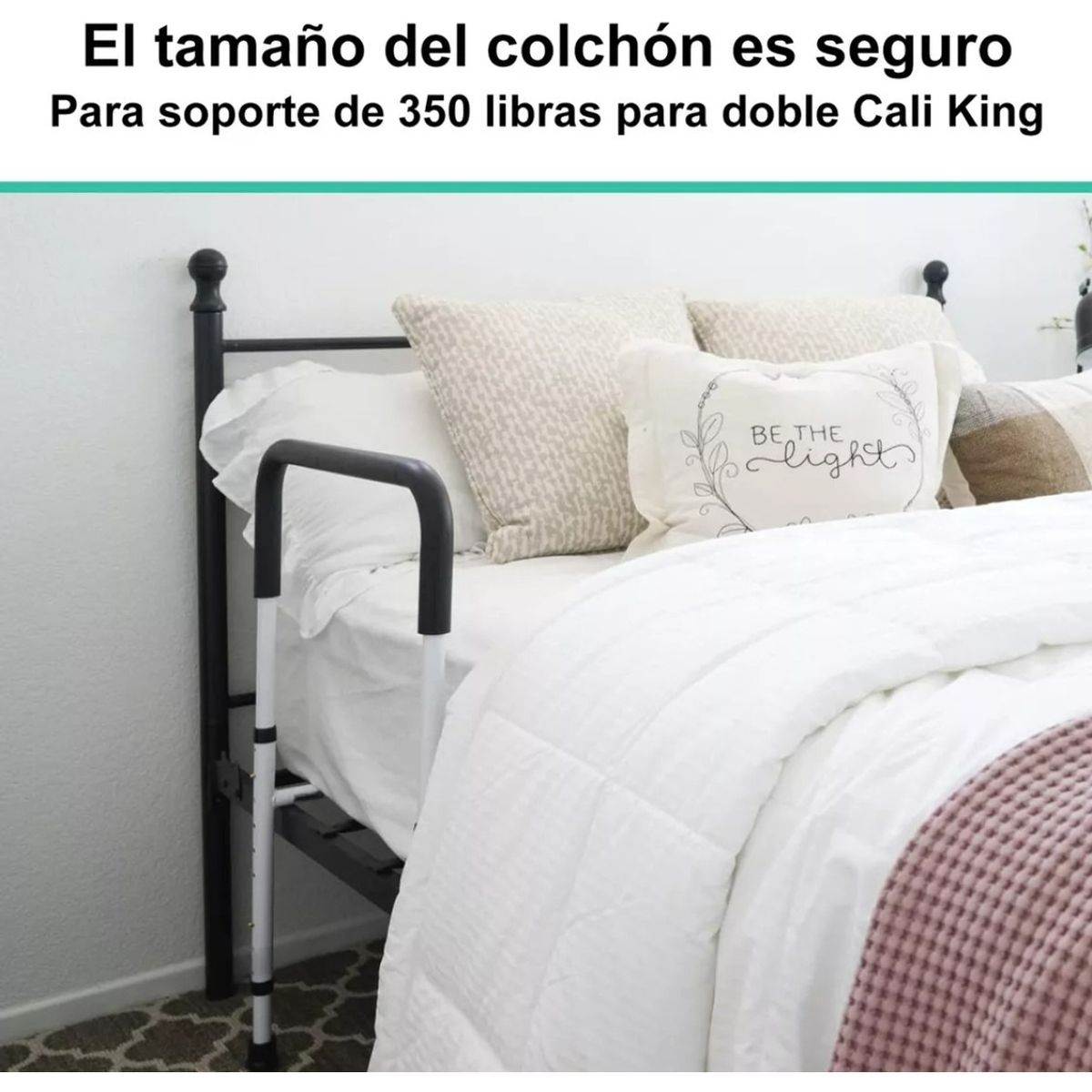 MUNDO MAGIA - 52 Cm Baranda Lateral Para Cama Cuidado Adulto Mayor