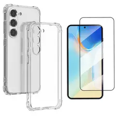 GENERICO - Carcasa Para Samsung S25 Normal + Lamina de Vidrio