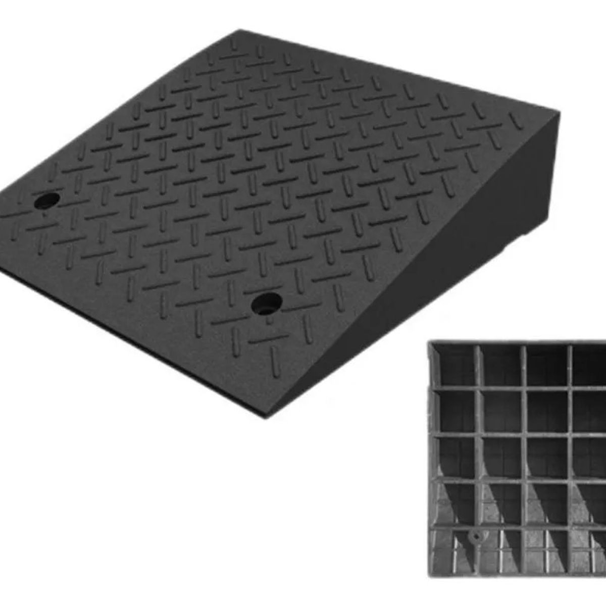 MUNDO MAGIA - Rampa Triangular De Goma De 50 Cm Vehículos Silla De Ruedas