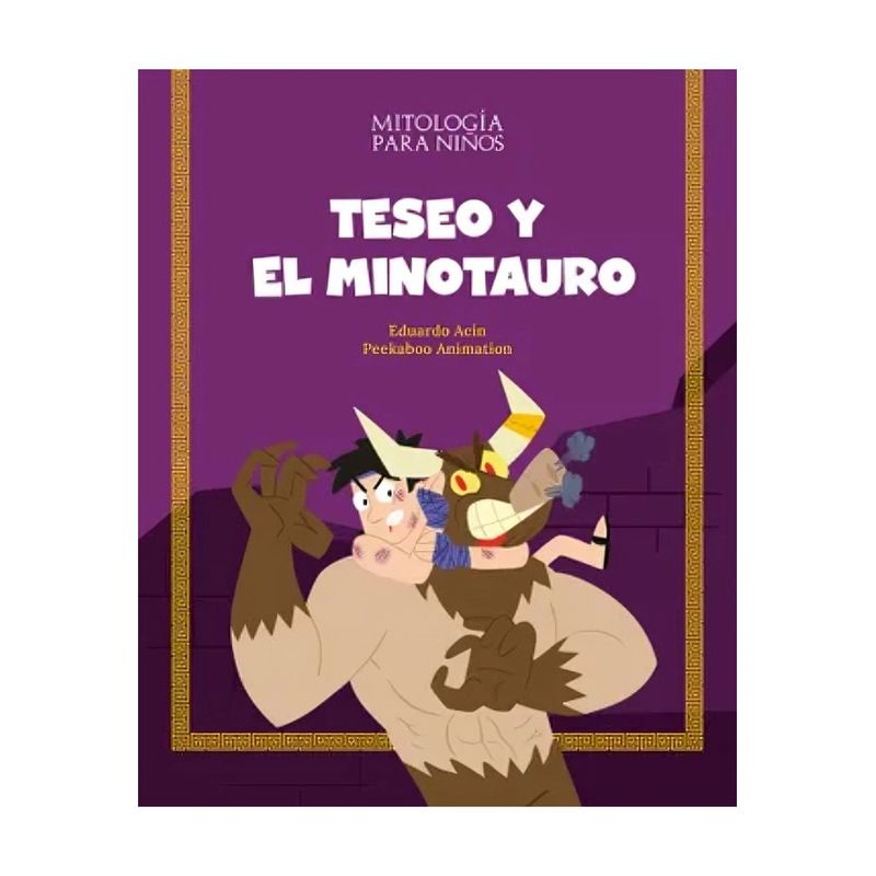 TOP10BOOKS - LIBRO TESEO Y EL MINOTAURO / EDUARDO ACÍN DAL MASCHIO - PEEKABO ANIMATION / SHA