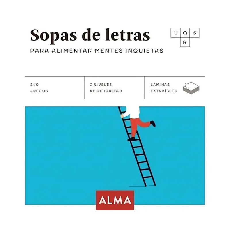 TOP10BOOKS - LIBRO SOPAS DE LETRAS / VARIOS / ALMA-COLEC. CUADRADOS DE DIVERSION