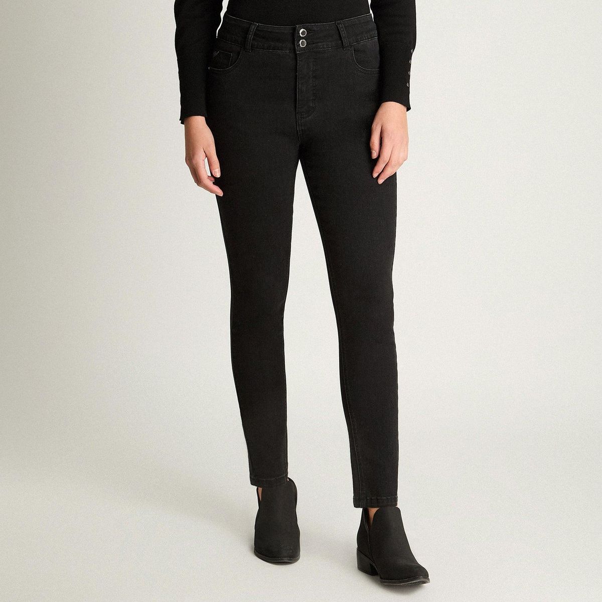 LORENZO DI PONTTI - Jeans Tiro Medio Mujer