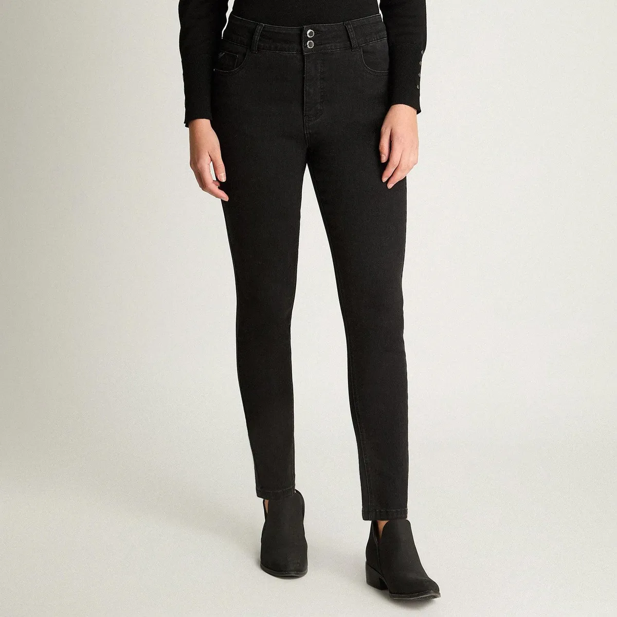 LORENZO DI PONTTI - Jeans Tiro Medio Mujer