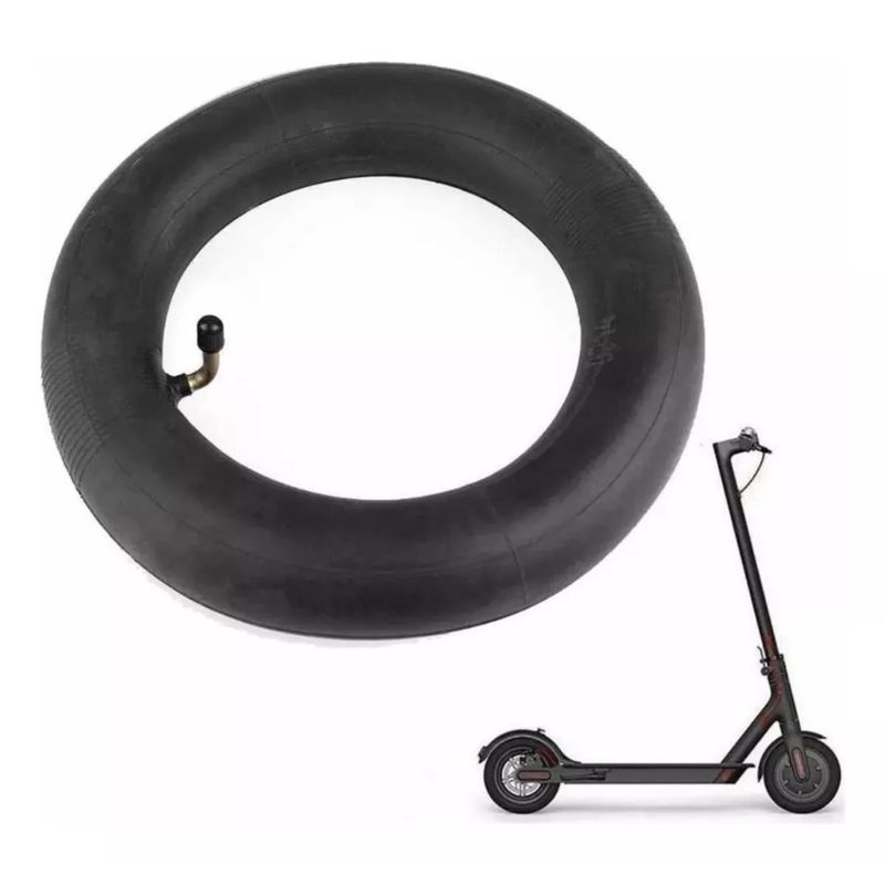 KUANGYE - Cámara De Aire Reforzada 8,5x2 Para Scooter 90 Grados