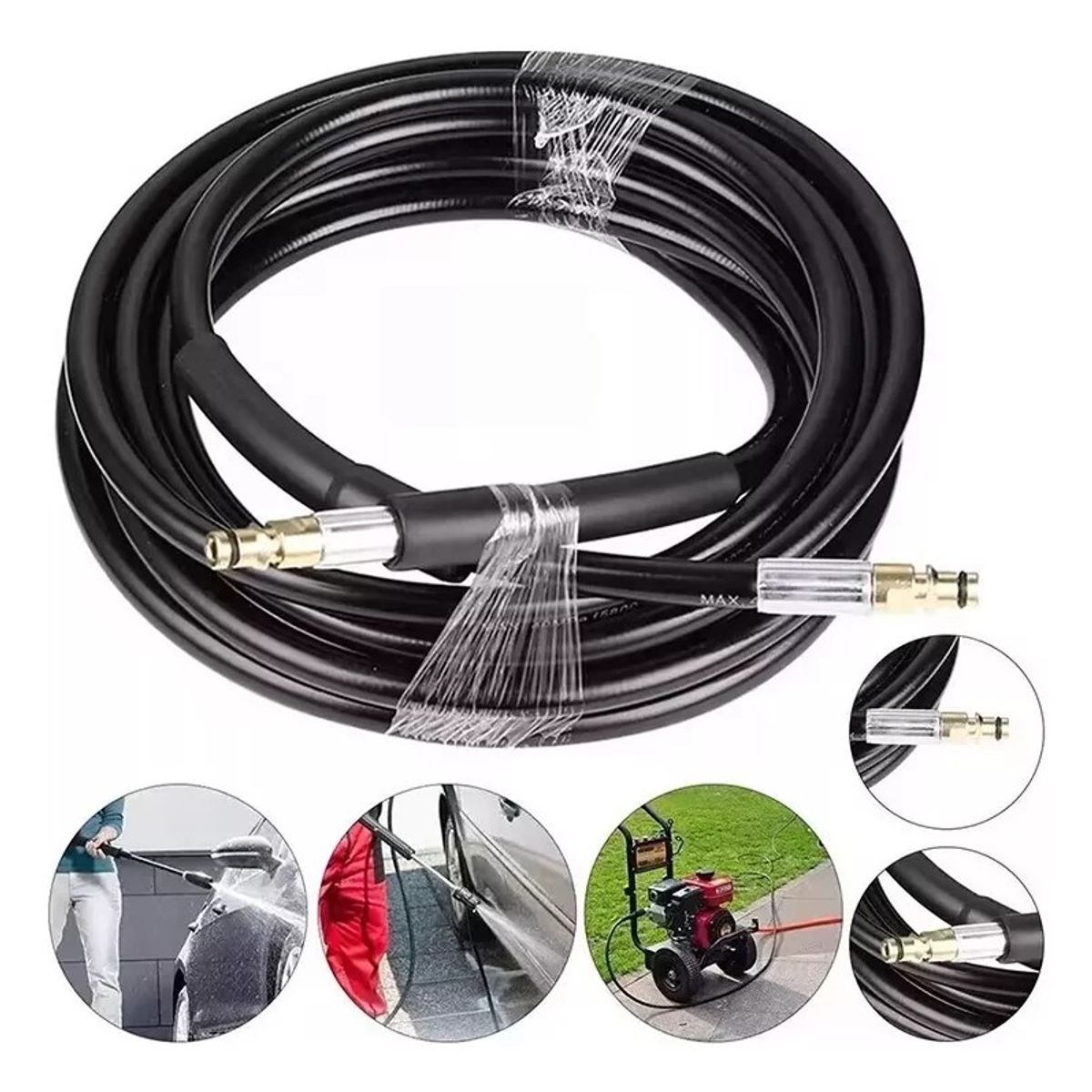 KUANGYE - 10 M Manguera Alta Presión Para Karcher K2 - K7 Reemplazo