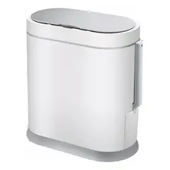 MUNDO MAGIA - Papelero Basurero Baño Automático Sensor Inteligente Cepillo