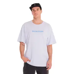 BURTON - Polera Manga Corta Hombre Mystic Celeste