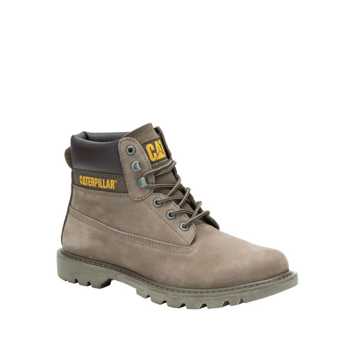 CAT - Botin Cuero Unisex Colorado 2 Gris Pardo CAT