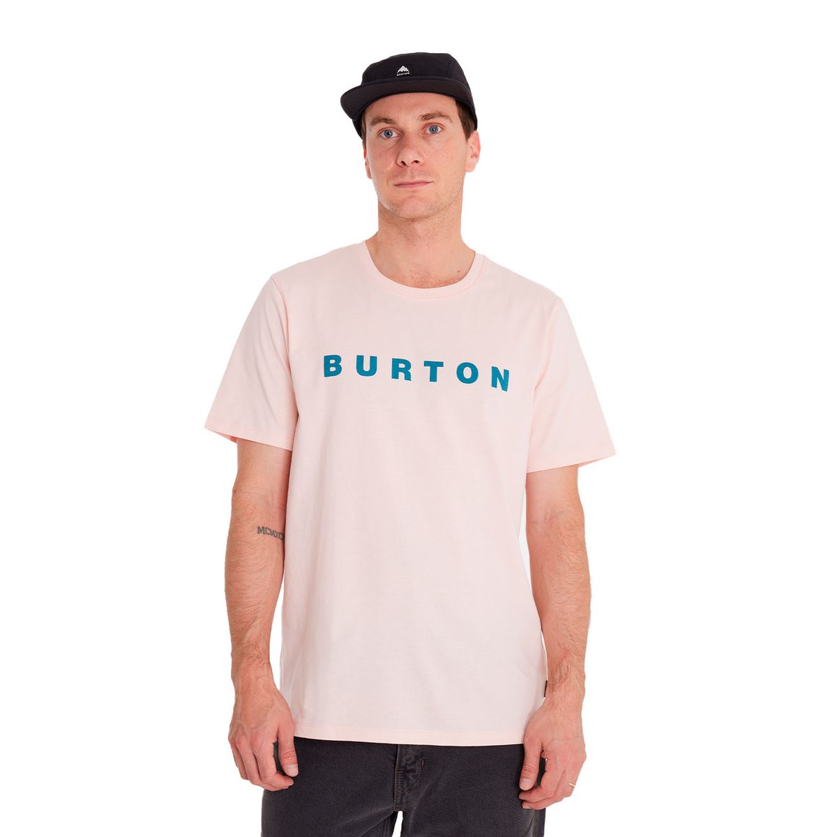 BURTON - Polera manga corta Hombre Short Sl Rosado BURTON