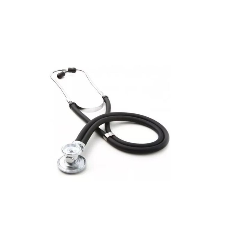 GENERICO - Fonendoscopio Estetoscopio Tipo Rappa Negro Fuerte