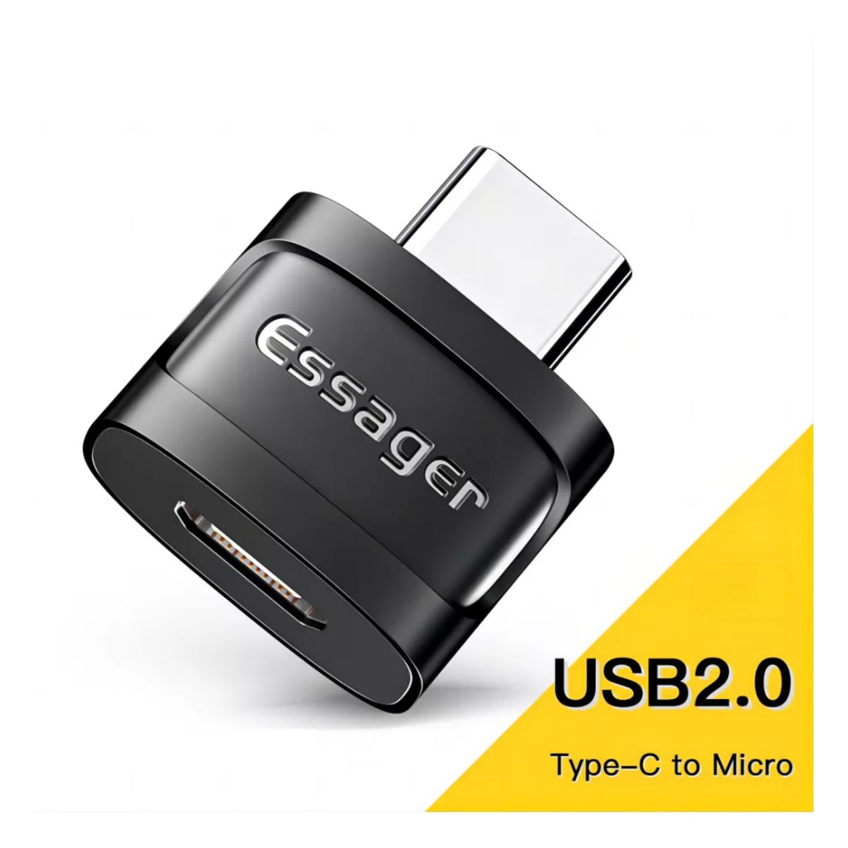 MUNDO MAGIA - Adaptador Otg Usb Tipo C Macho A Micro Usb Hembra Essager