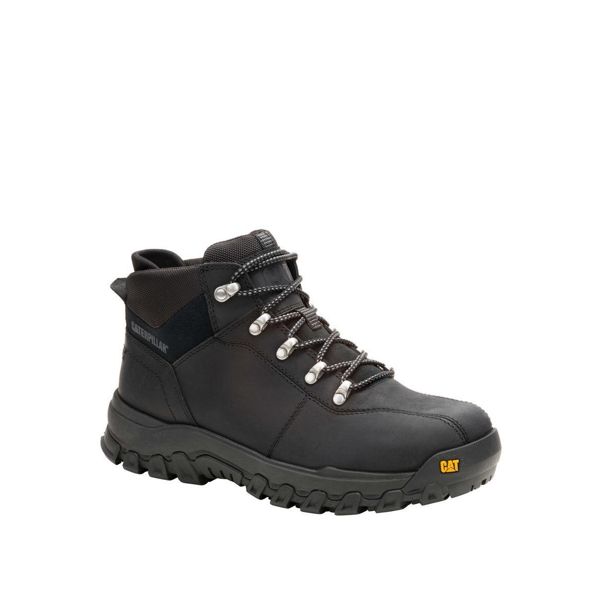 CAT - Botin Cuero Hombre Threshold Rebound Trek Negro CAT
