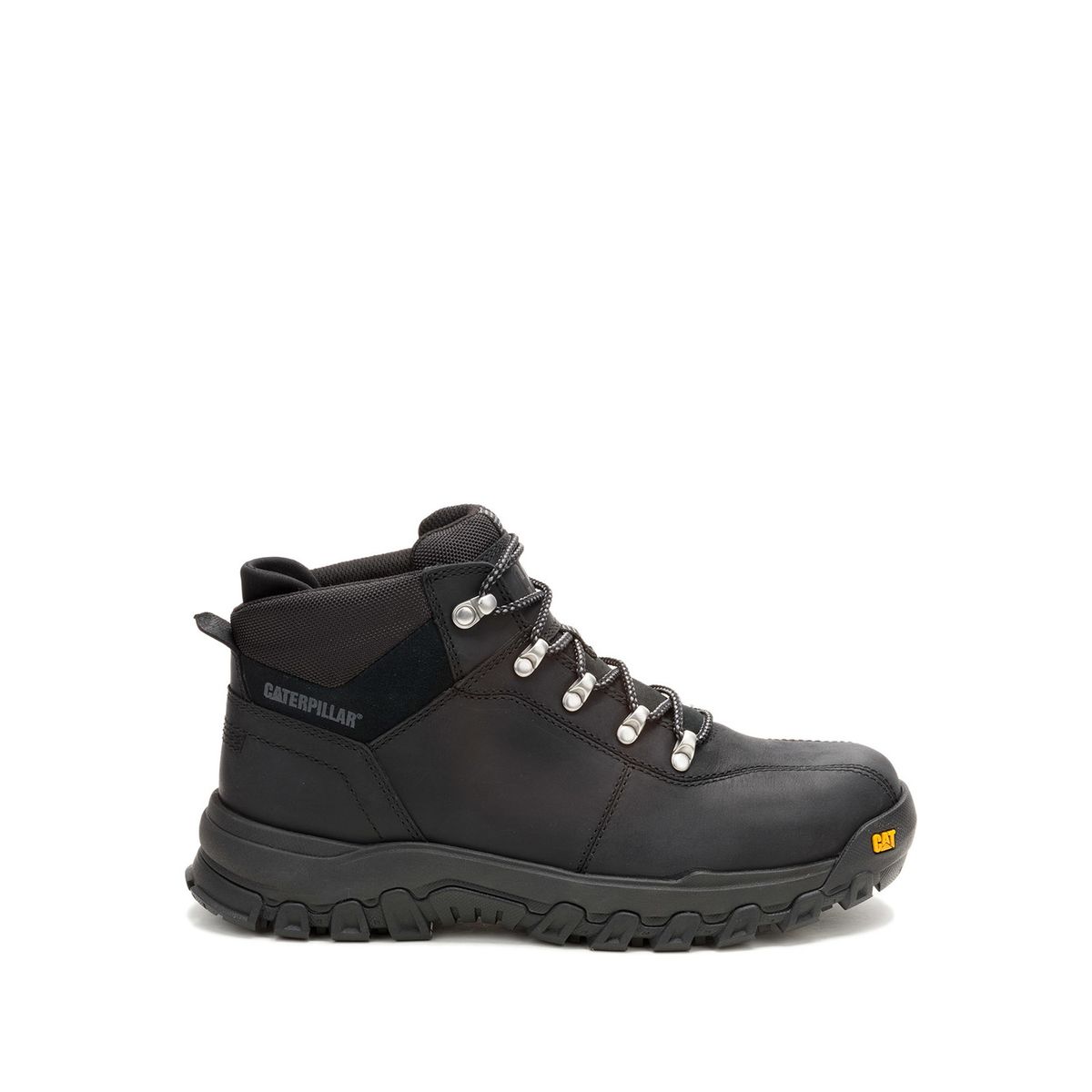 CAT - Botin Cuero Hombre Threshold Rebound Trek Negro CAT