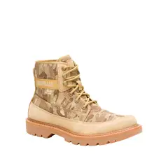 CAT - Botin Hombre Colorado 2 Canvas Beige