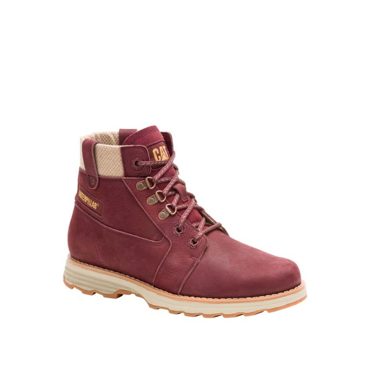 CAT - Botin Cuero Mujer Charli Burdeo CAT
