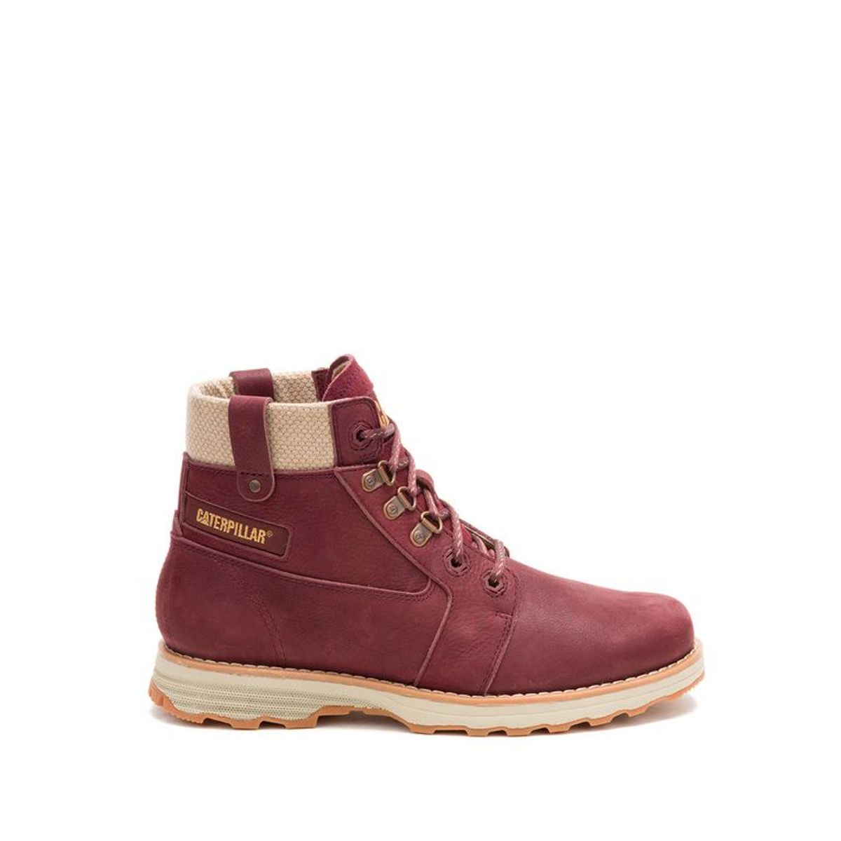 CAT - Botin Cuero Mujer Charli Burdeo CAT