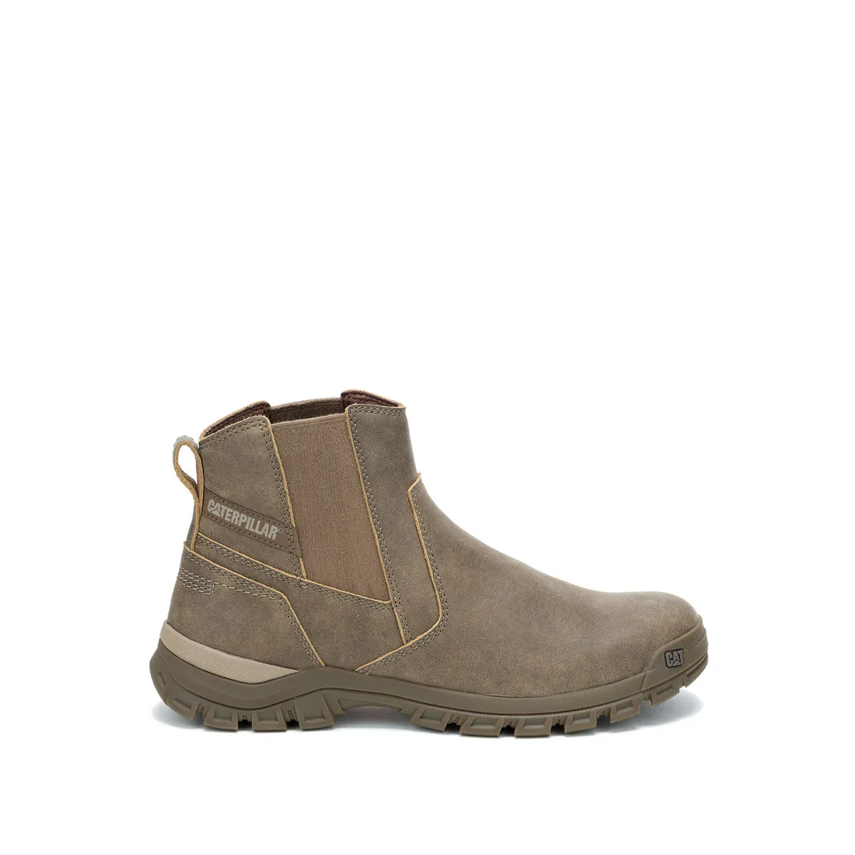 CAT - Botin Cuero Hombre Threshold Chelsea Café Oscuro CAT