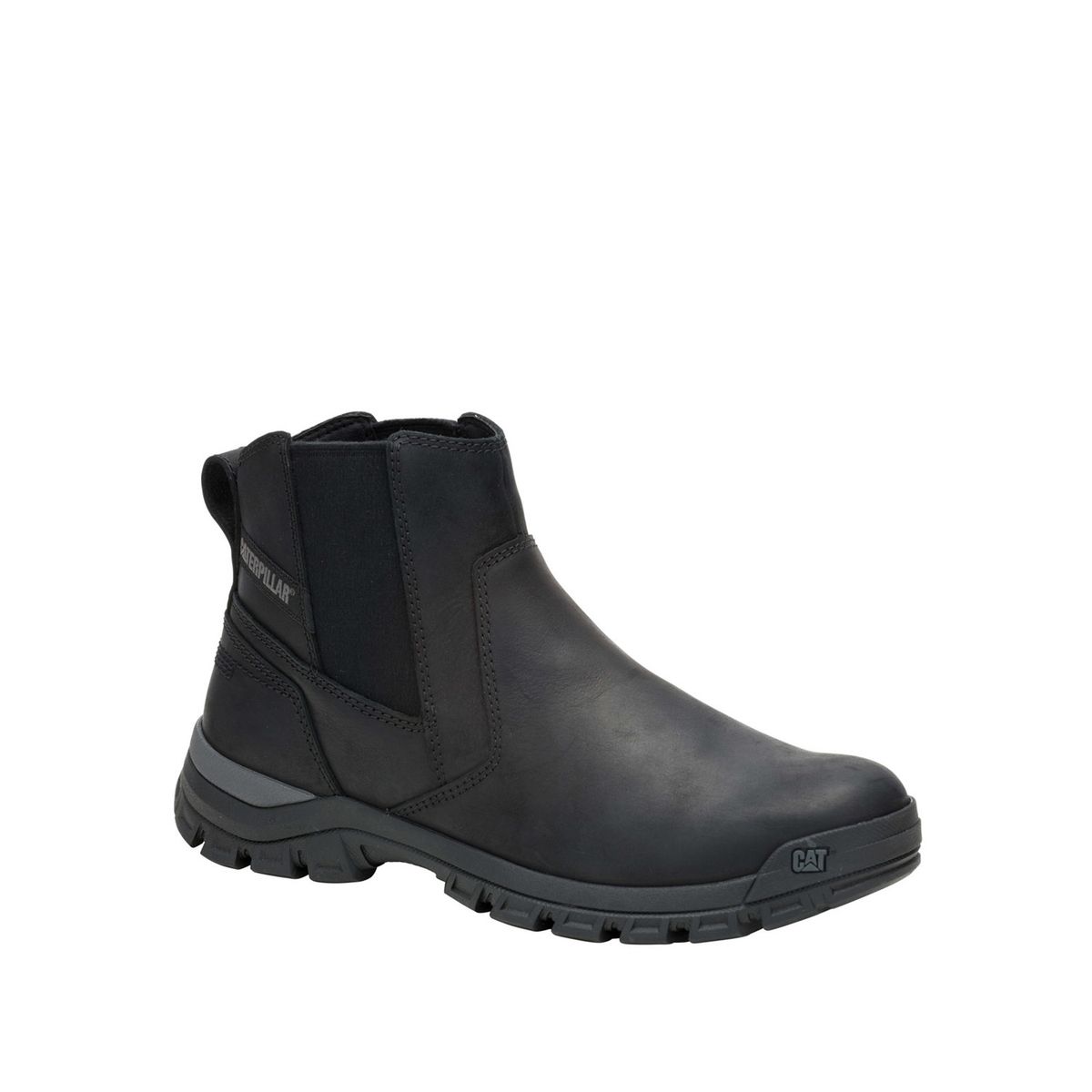 CAT - Botin Cuero Hombre Threshold Chelsea Negro CAT