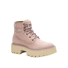 CAT - Botin Mujer Colorado Max 6 Palo Rosa
