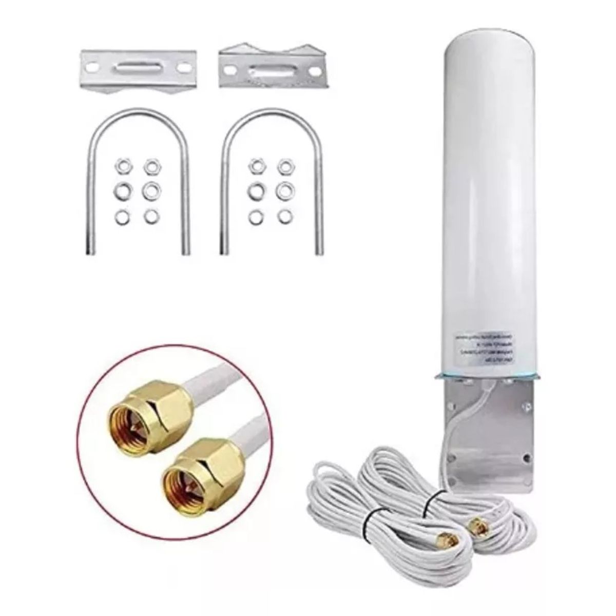 MUNDO MAGIA - 12dbi 3g Antena Externa 4g Antena Módem Router Exterior