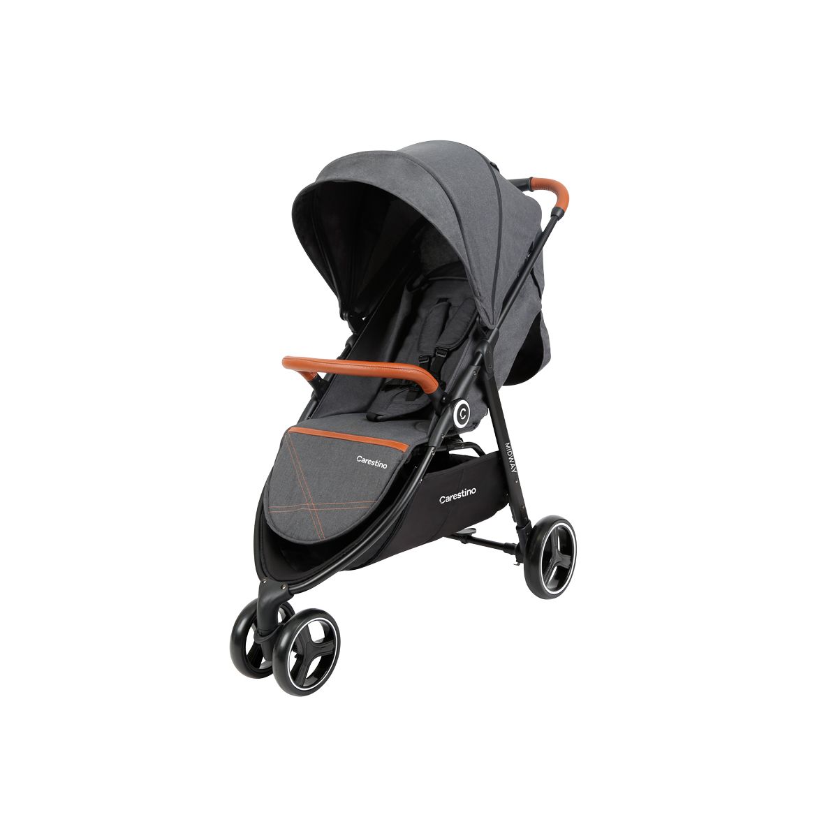 CARESTINO - Coche Carestino Midway Negro con PortaBebé