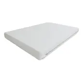 CARESTINO - Colchón Impermeable Para Cuna Corral 104x70x9cm Blanco