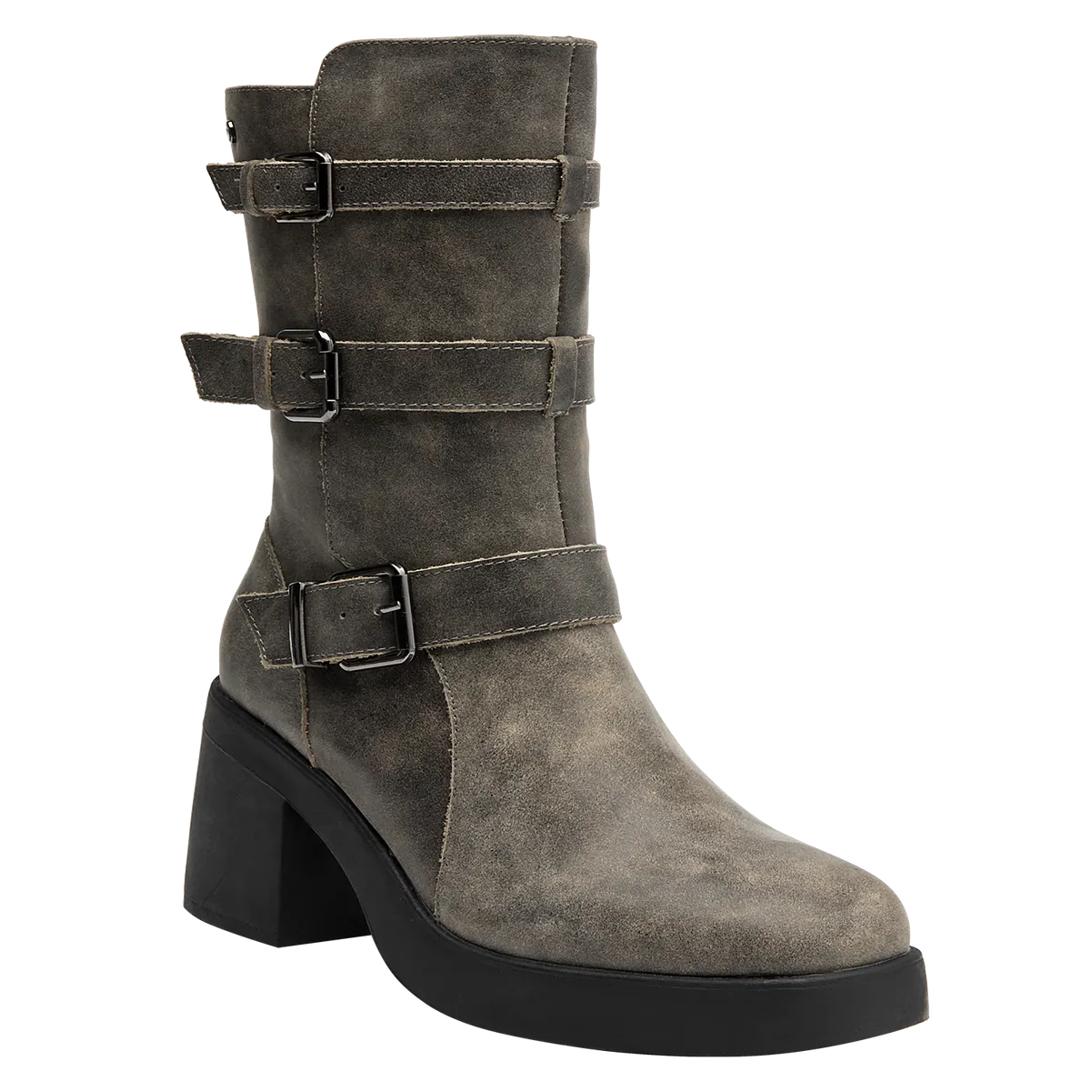 POLLINI - Bota Casual Mujer Marrón claro Pollini