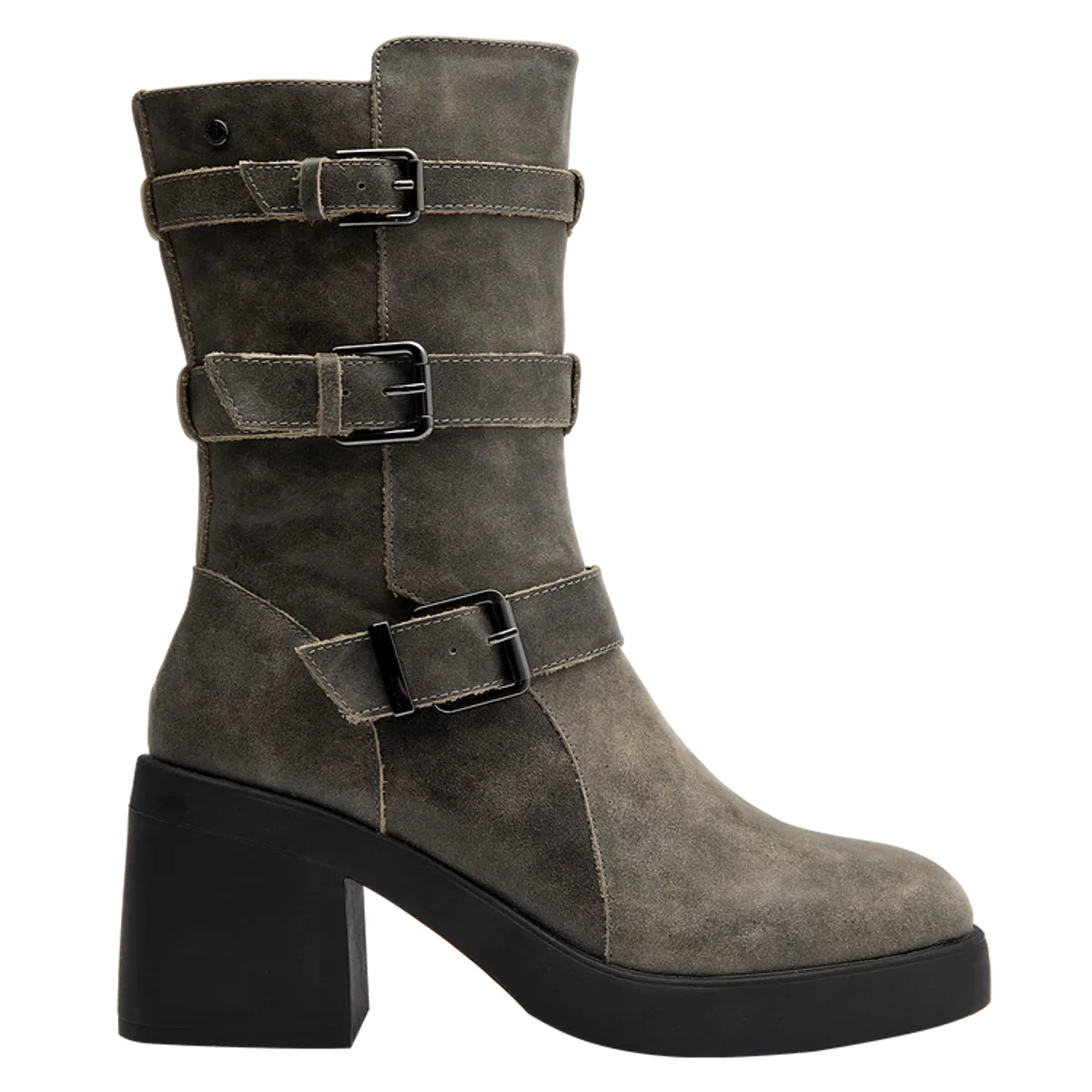 POLLINI - Bota Casual Mujer Marrón claro Pollini