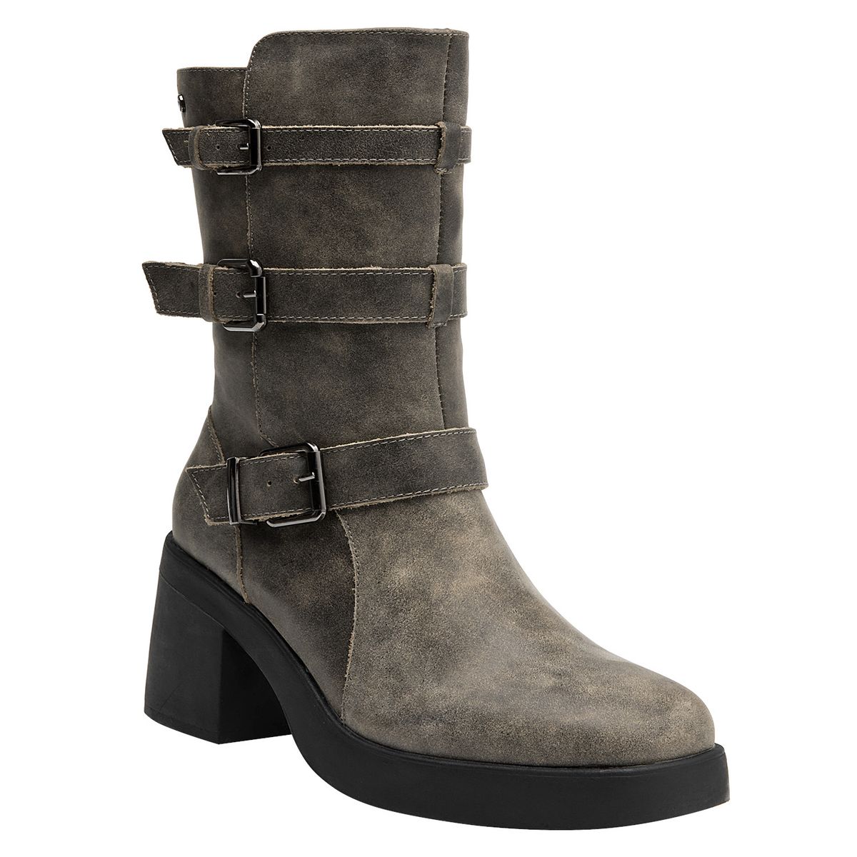 POLLINI - Bota Casual Mujer Marrón claro Pollini