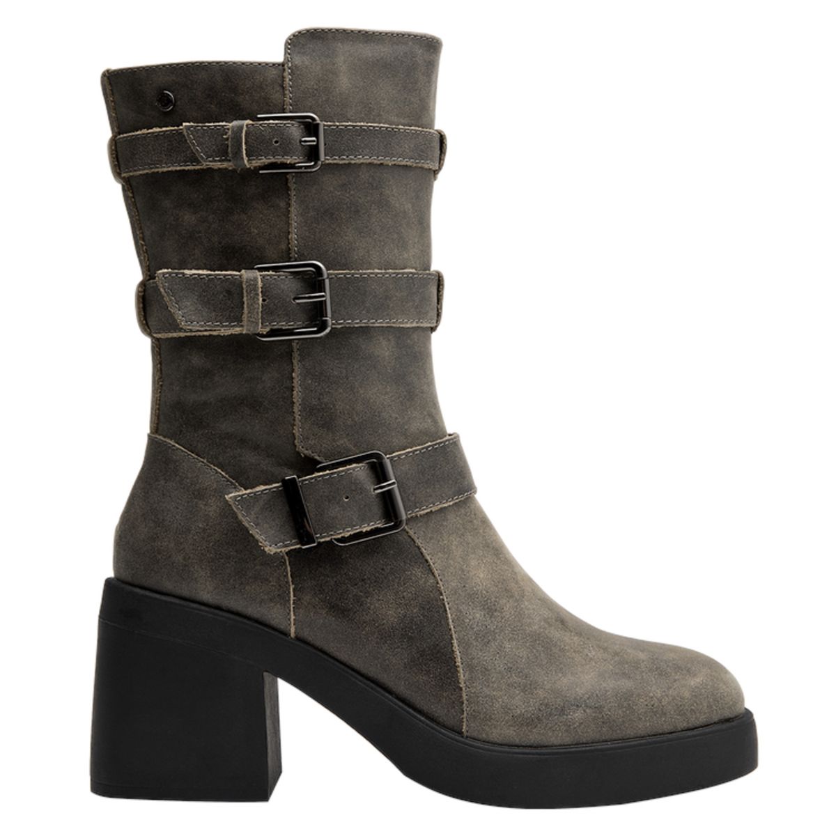 POLLINI - Bota Casual Mujer Marrón claro Pollini