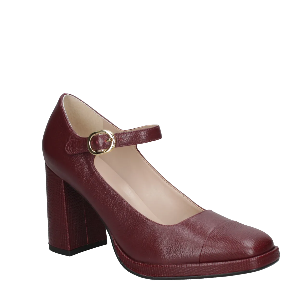 MINGO - Zapato Casual Mujer Bordó Mingo
