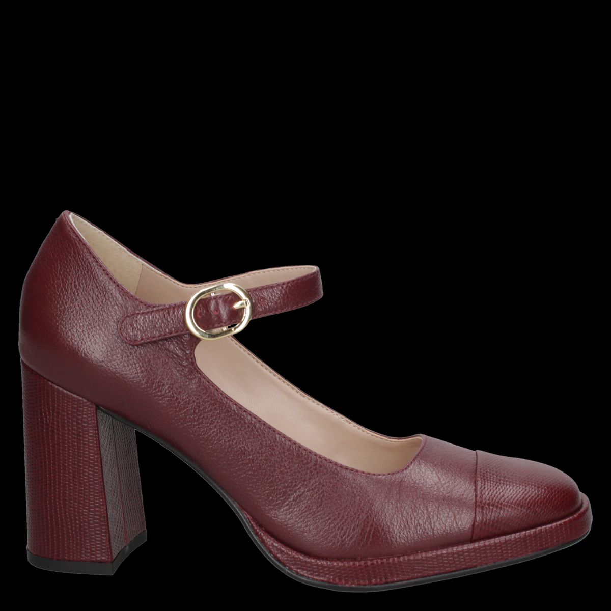MINGO - Zapato Casual Mujer Bordó Mingo