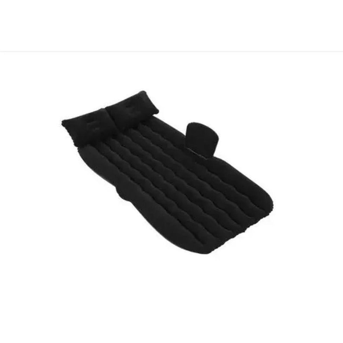 ANGELES DEL HOGAR - Colchon Inflable Asiento Trasero Auto + Compresor De Aire Negro