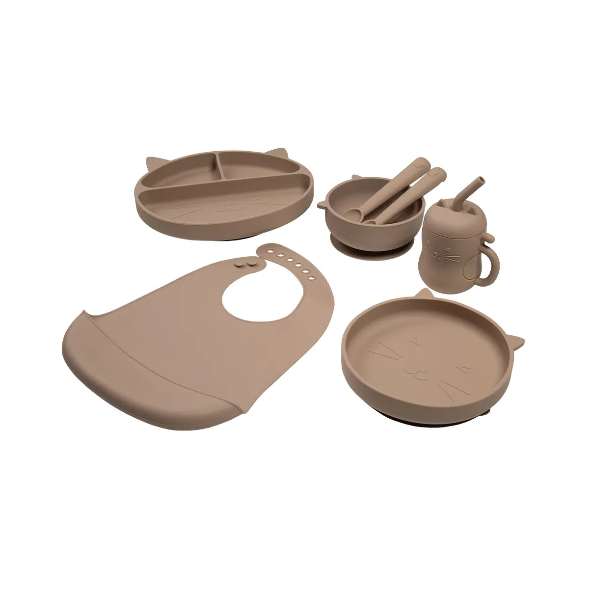 CARESTINO - Set De Alimentación Carestino Gatito Greige