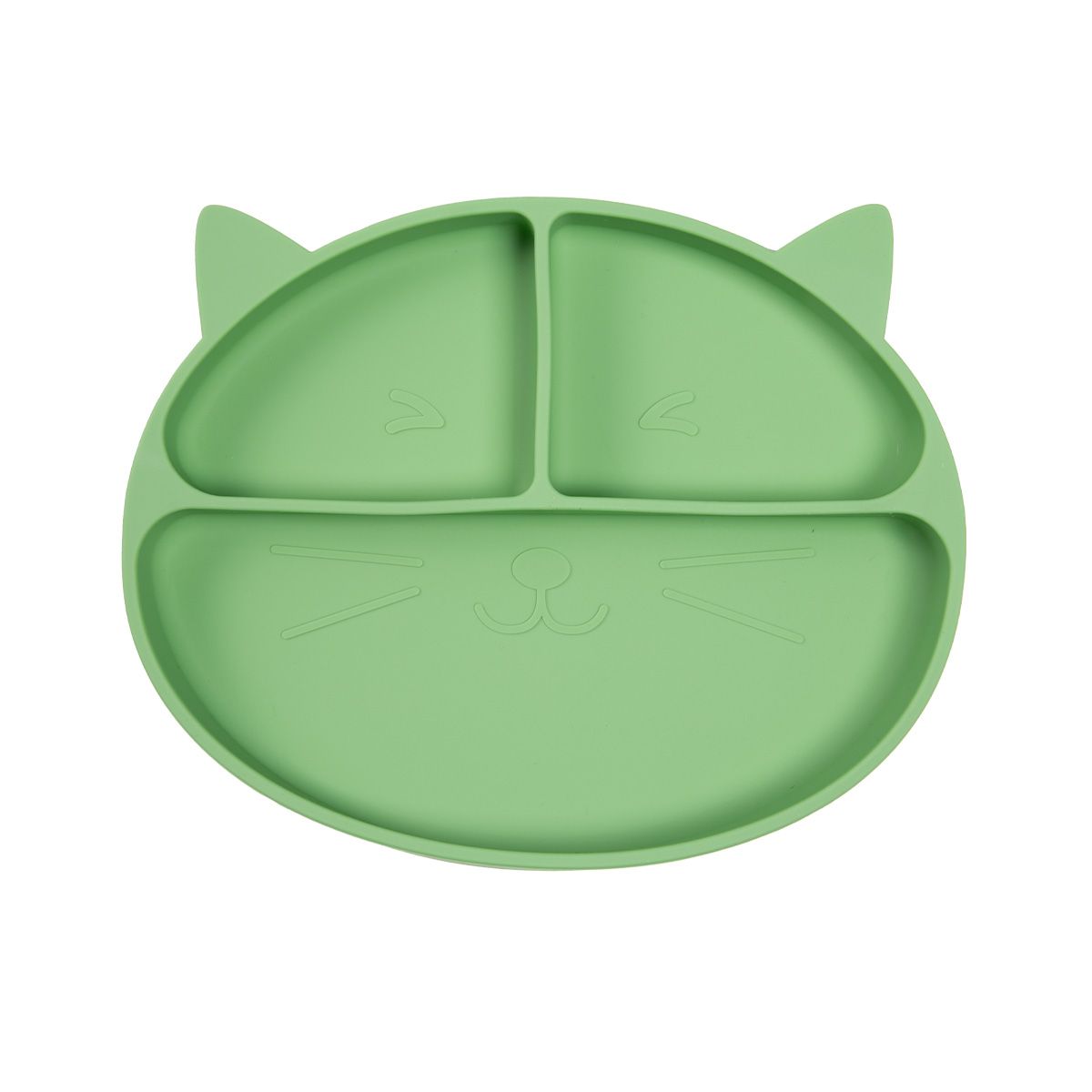 CARESTINO - Set De Alimentación Carestino Gatito Verde Salvia