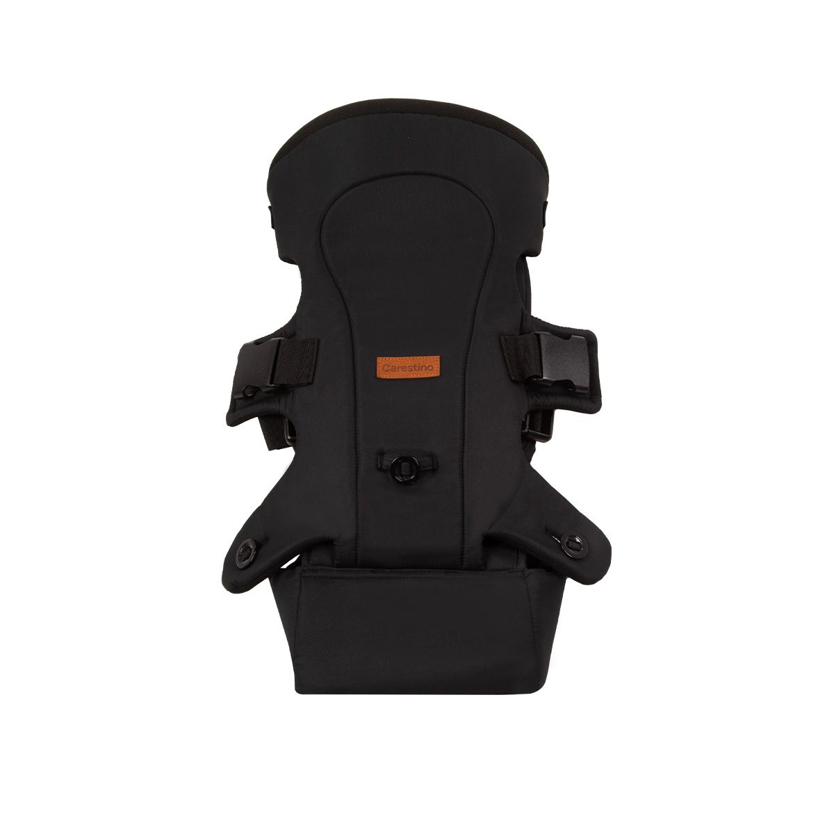 CARESTINO - Mochila Porta Bebé Basic Negro